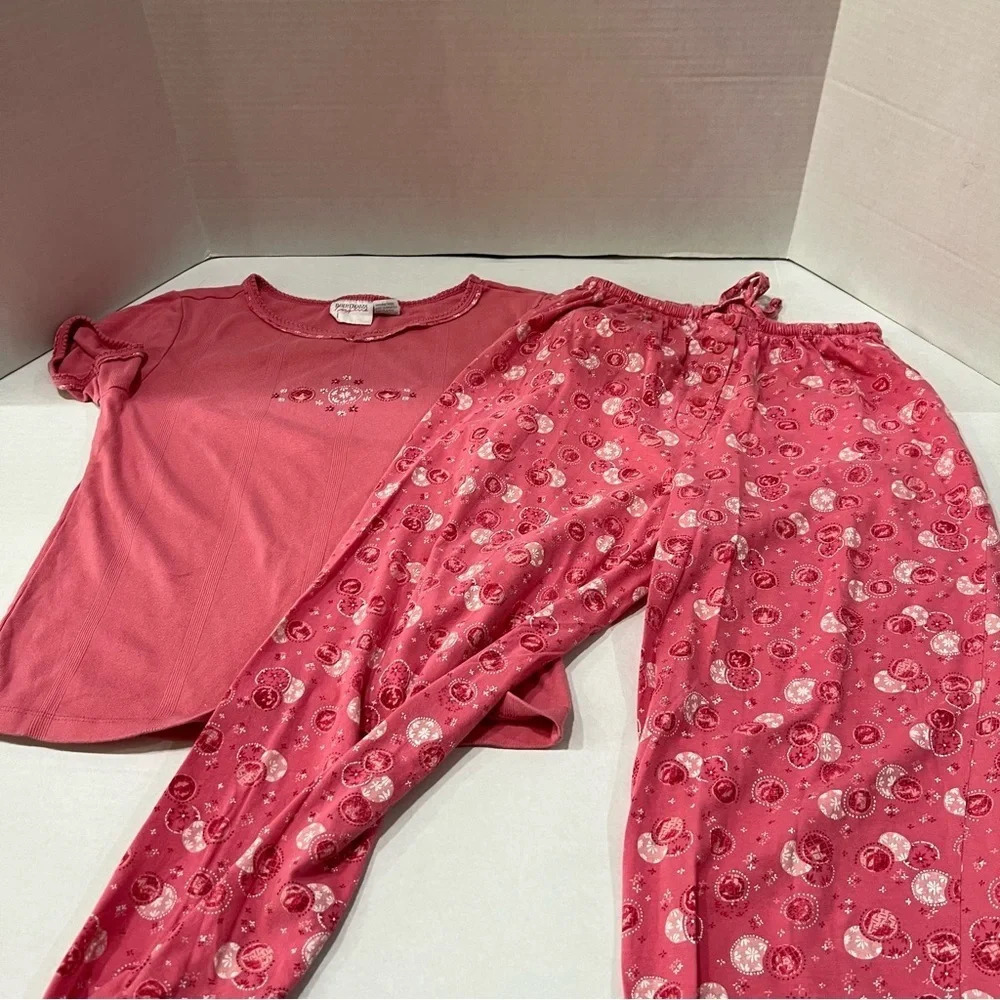 BODY DRAMA 2 piece Pink pajama set